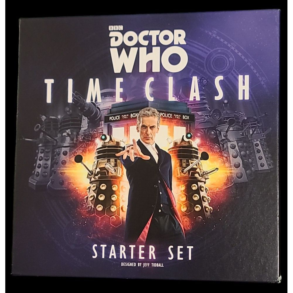 DOCTOR WHO Time Clash Game Starter Set New‎